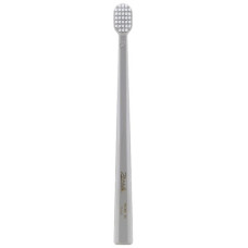 Зубна щітка середньої жорсткості Janeke Medium Toothbrush сіра