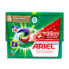 Гель-капсули для прання Ariel All in 1 Extra Clean 14 шт