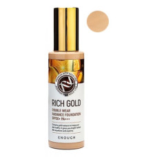 Тональний крем із золотом Enough Rich Gold Double Wear Radiance Foundation SPF50+ PA+++21 100мл
