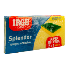 Губки IRGE Sbrigo для миття посуду 9*6,5*4 см (3 шт)